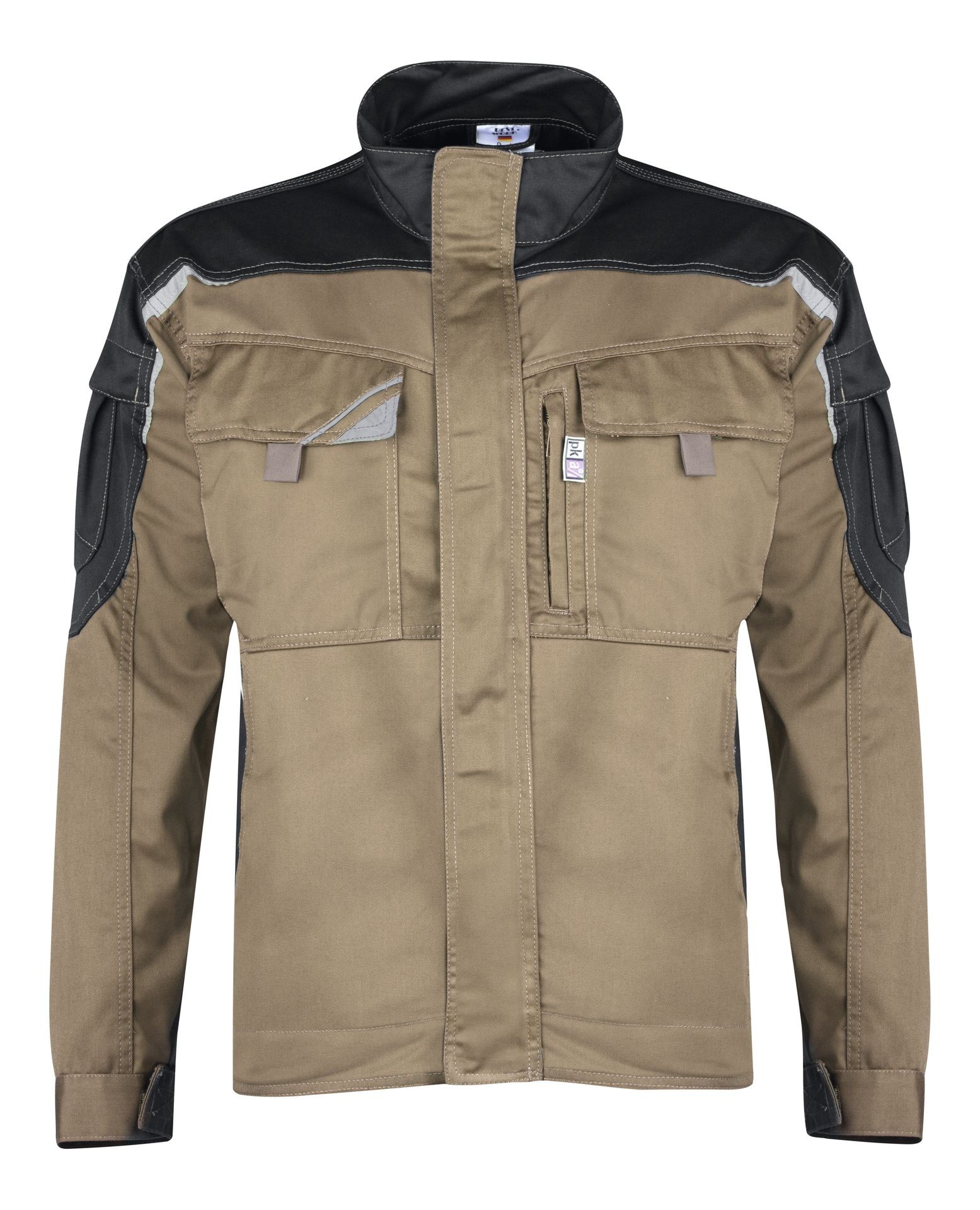 Bestwork Arbeitsblousonjacke khaki/schwarz 